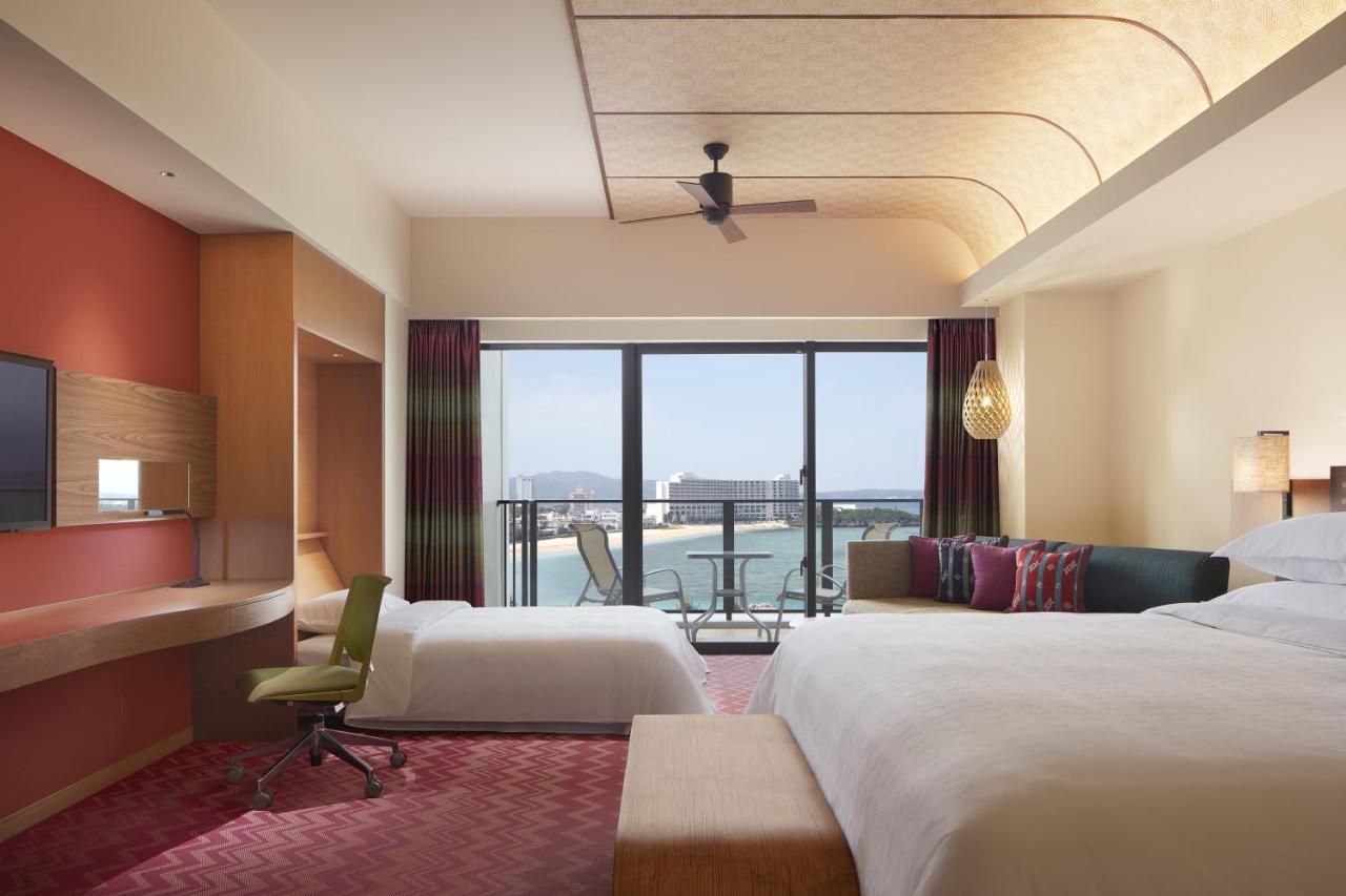 Sheraton Okinawa Sunmarina Resort Онна Екстер'єр фото